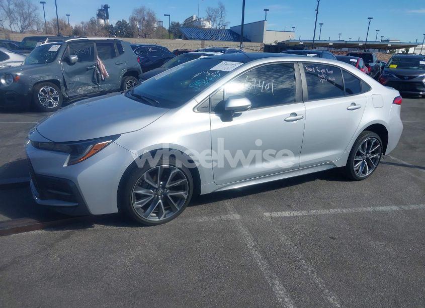 Photo 2 of 2021 Toyota Corolla SE (VIN 5YFS4MCE3MP079235)
