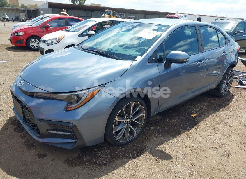 Photo 2 of 2021 Toyota Corolla SE (VIN 5YFS4MCE3MP081406)