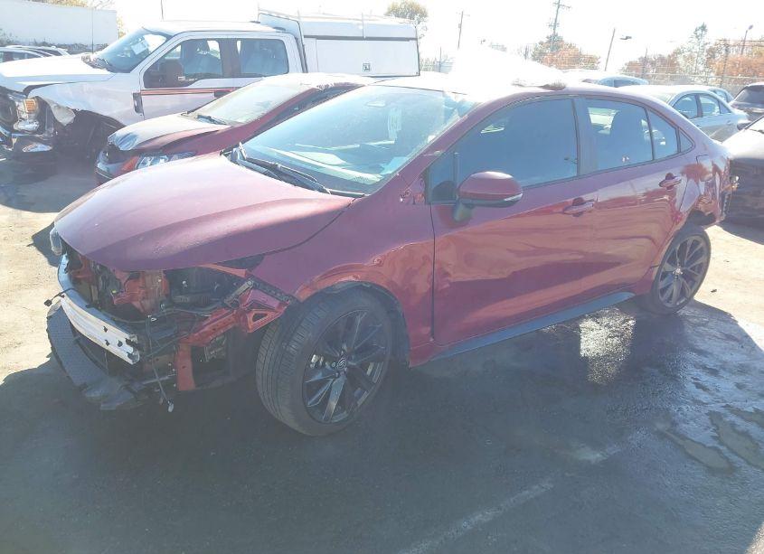 Photo 2 of 2023 Toyota Corolla SE (VIN 5YFS4MCE3PP155783)