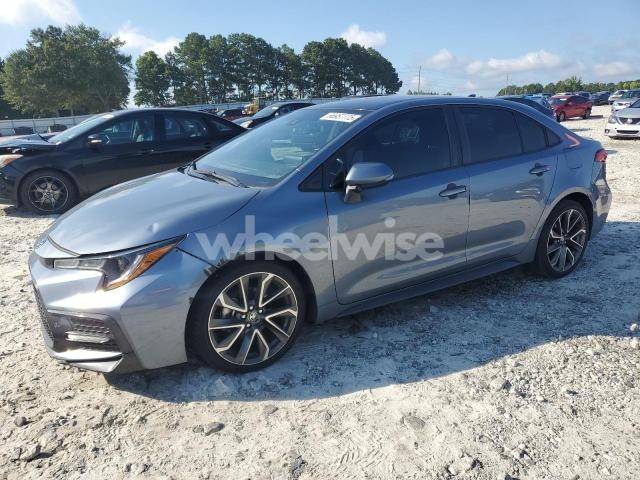 Photo 11 of 2021 TOYOTA COROLLA SE (VIN 5YFS4MCE4MP077400)