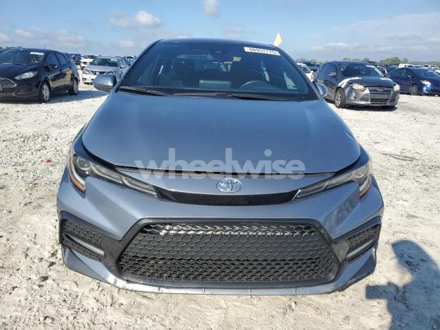 Photo 3 of 2021 TOYOTA COROLLA SE (VIN 5YFS4MCE4MP077400)