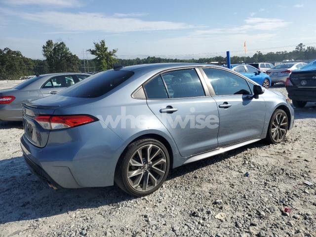 Photo 7 of 2021 TOYOTA COROLLA SE (VIN 5YFS4MCE4MP077400)