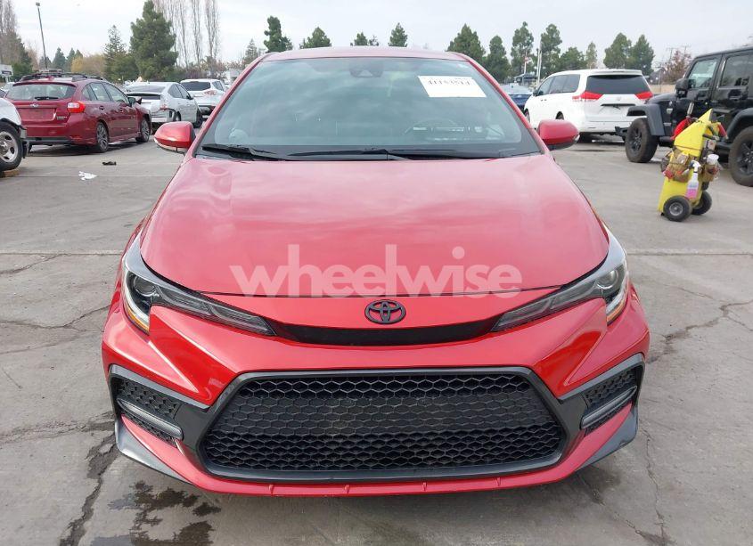 Photo 12 of 2021 Toyota Corolla SE (VIN 5YFS4MCE4MP079177)