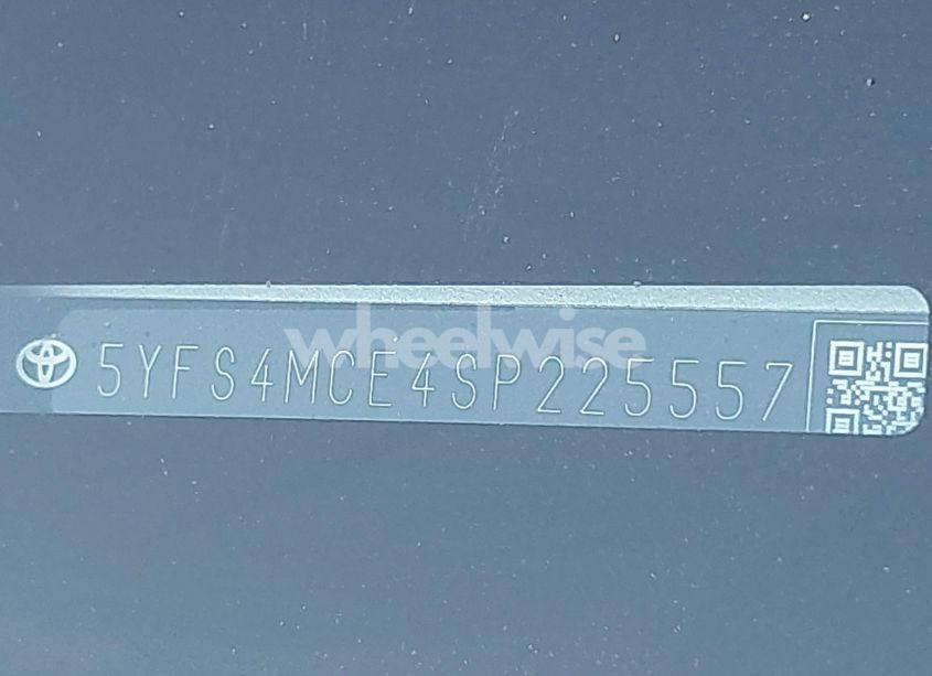 Photo 9 of 2025 Toyota Corolla SE (VIN 5YFS4MCE4SP225557)