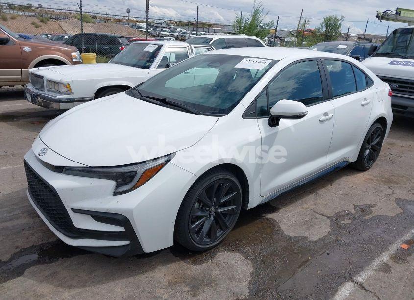 Photo 2 of 2023 Toyota Corolla SE (VIN 5YFS4MCE5PP144817)