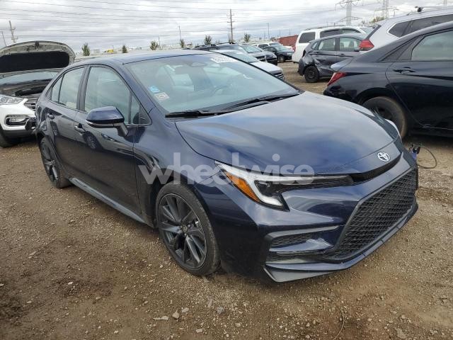 Photo 2 of 2023 TOYOTA COROLLA SE (VIN 5YFS4MCE5PP161388)