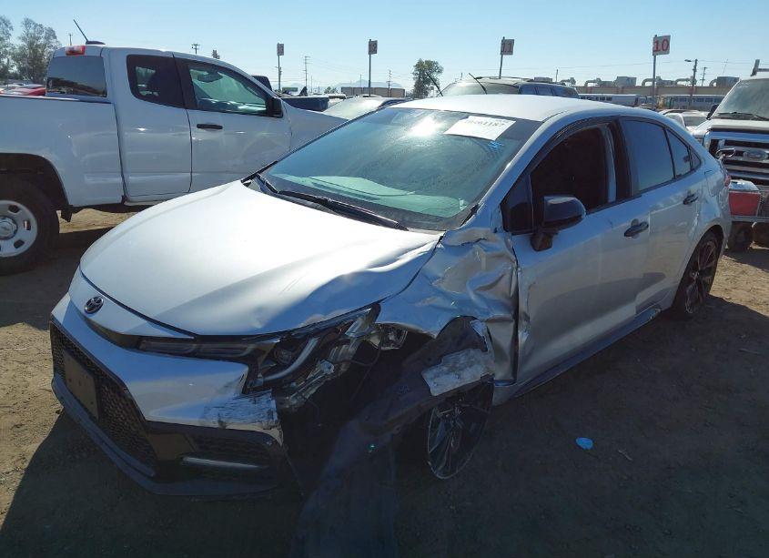 Photo 2 of 2021 Toyota Corolla SE NIGHTSHADE EDITION (VIN 5YFS4MCE6MP061408)