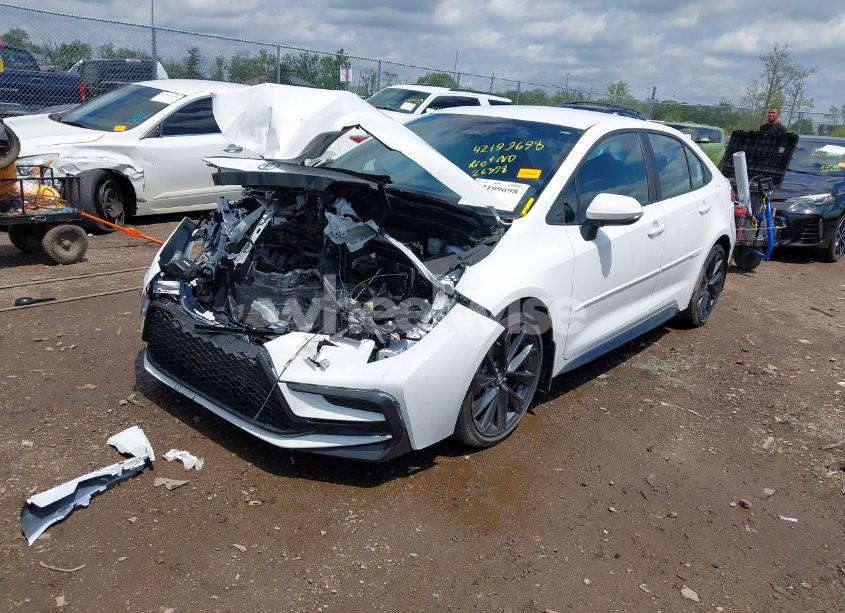 Photo 2 of 2023 Toyota Corolla SE (VIN 5YFS4MCE6PP160380)