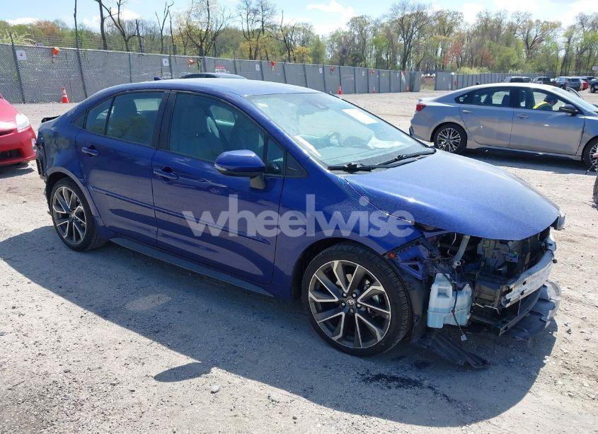 2021 Toyota Corolla SE (VIN 5YFS4MCE7MP073230) main photo