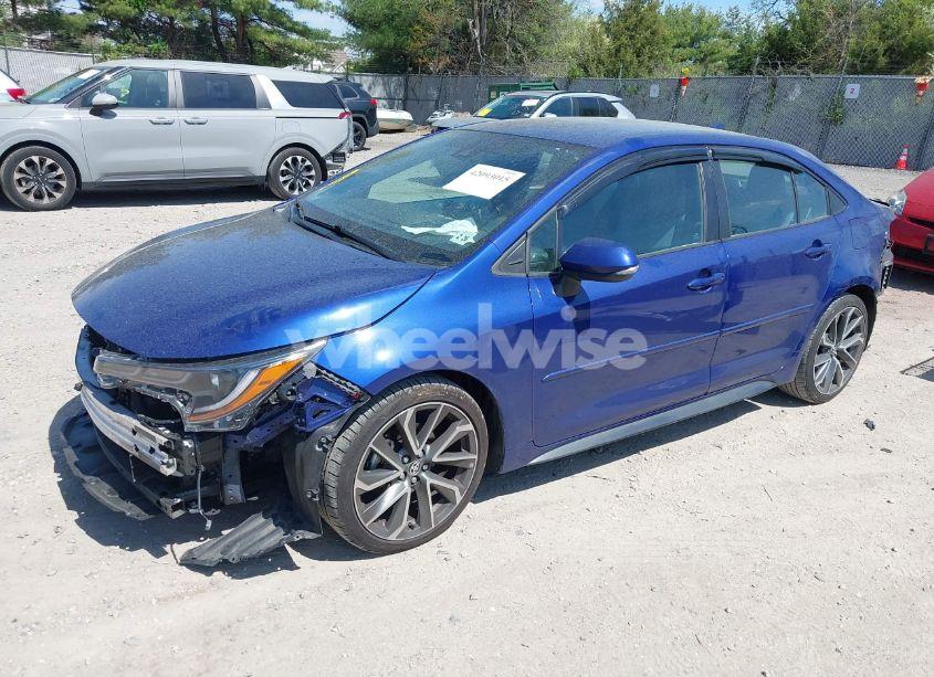 Photo 2 of 2021 Toyota Corolla SE (VIN 5YFS4MCE7MP073230)