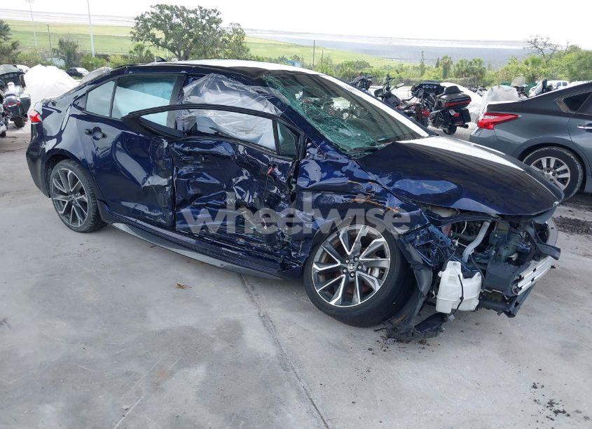 2021 Toyota Corolla SE (VIN 5YFS4MCE7MP076788) main photo