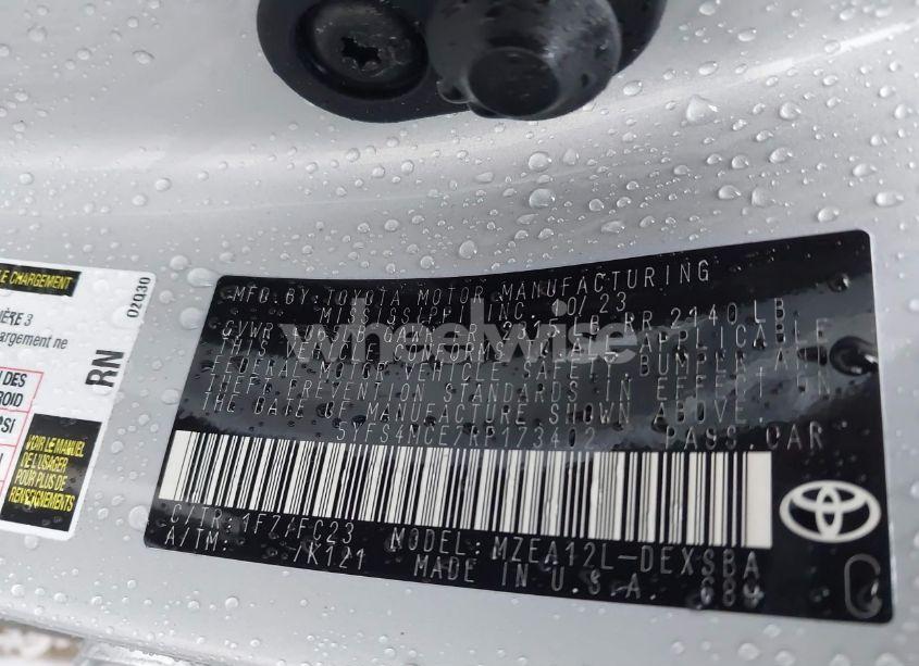 Photo 9 of 2024 Toyota Corolla SE (VIN 5YFS4MCE7RP173402)