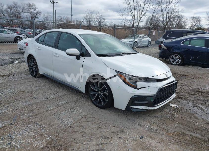 2021 Toyota Corolla SE (VIN 5YFS4MCE8MP066187) main photo