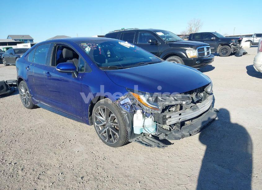 2021 Toyota Corolla SE (VIN 5YFS4MCE8MP077481) main photo