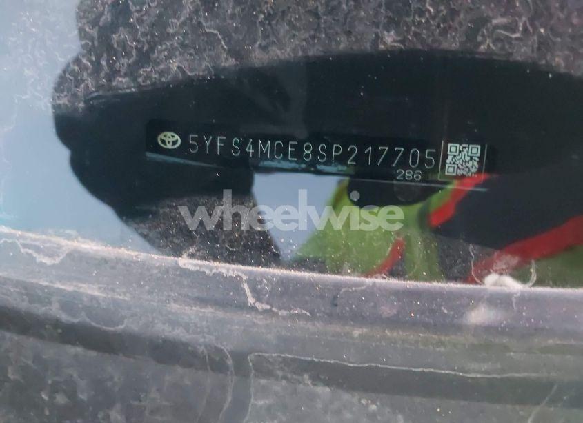 Photo 9 of 2025 Toyota Corolla SE (VIN 5YFS4MCE8SP217705)