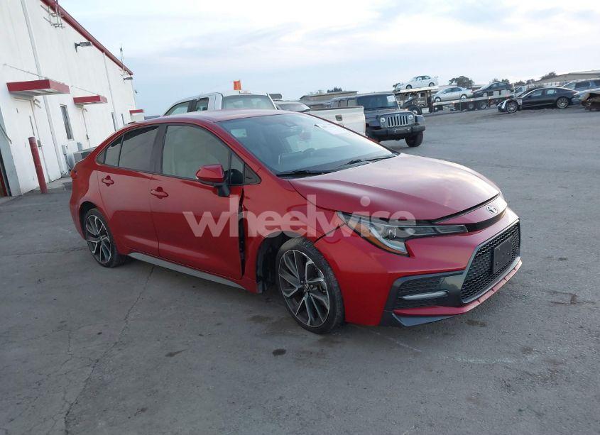 2021 Toyota Corolla SE (VIN 5YFS4MCE9MP081829) main photo