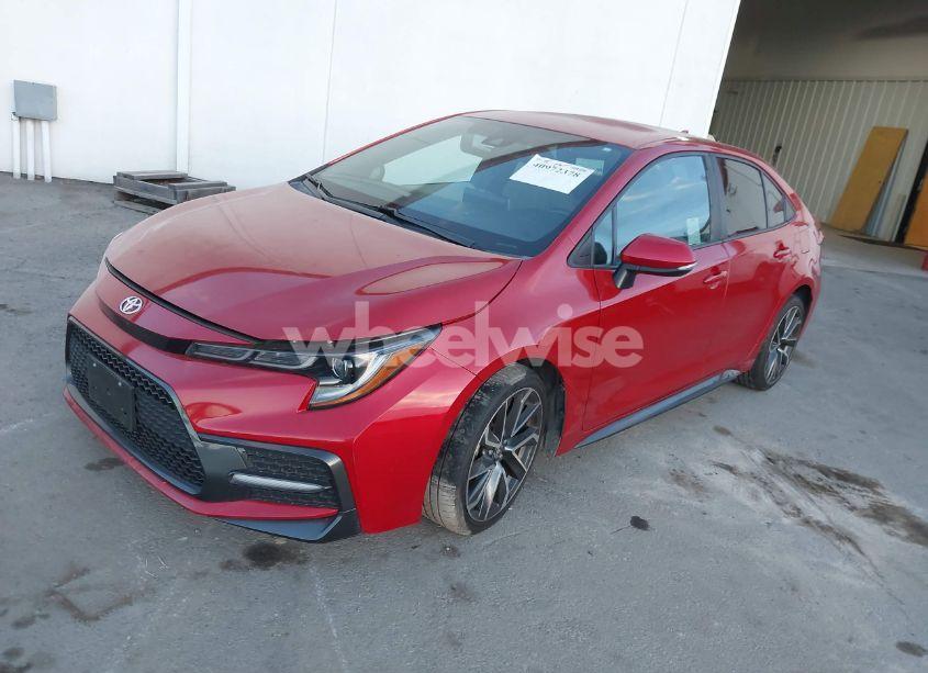 Photo 2 of 2021 Toyota Corolla SE (VIN 5YFS4MCE9MP081829)