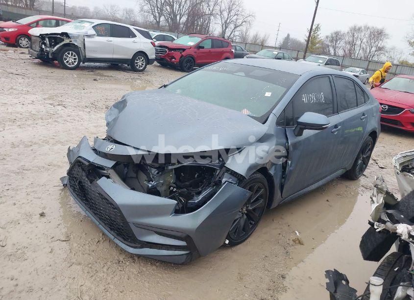 Photo 2 of 2023 Toyota Corolla SE (VIN 5YFS4MCE9PP162592)