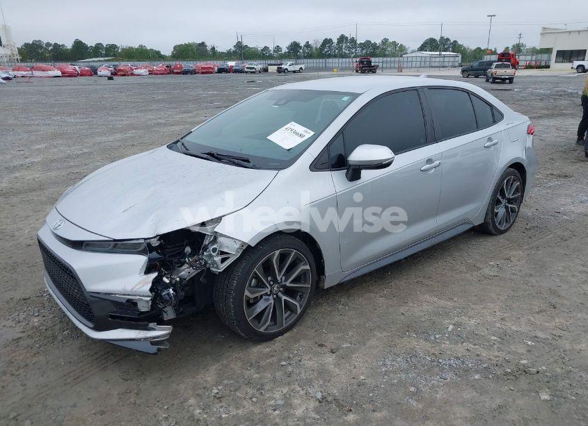 Photo 2 of 2021 Toyota Corolla SE (VIN 5YFS4MCEXMP057992)