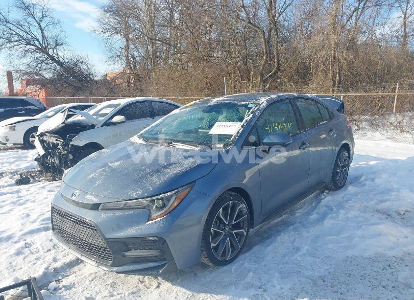Photo 2 of 2021 Toyota Corolla SE (VIN 5YFS4MCEXMP095271)