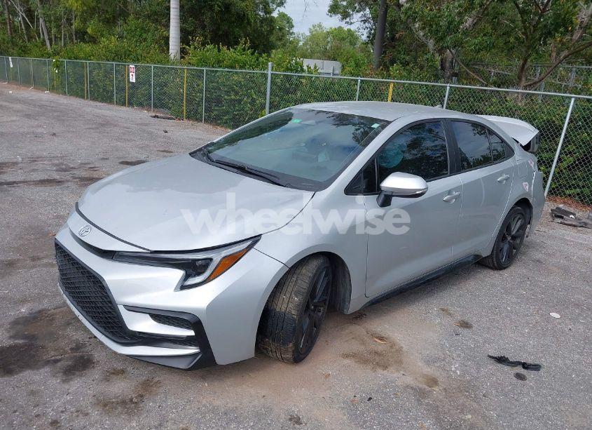 Photo 2 of 2023 Toyota Corolla SE (VIN 5YFS4MCEXPP153531)