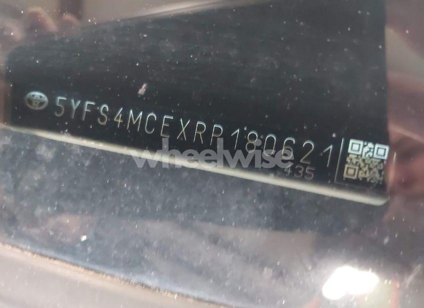 Photo 9 of 2024 Toyota Corolla SE (VIN 5YFS4MCEXRP180621)