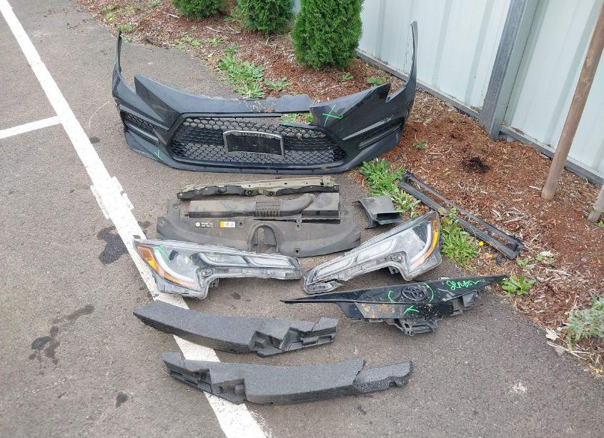 Photo 12 of 2020 Toyota Corolla SE NIGHTSHADE EDITION (VIN 5YFS4RCE8LP048557)