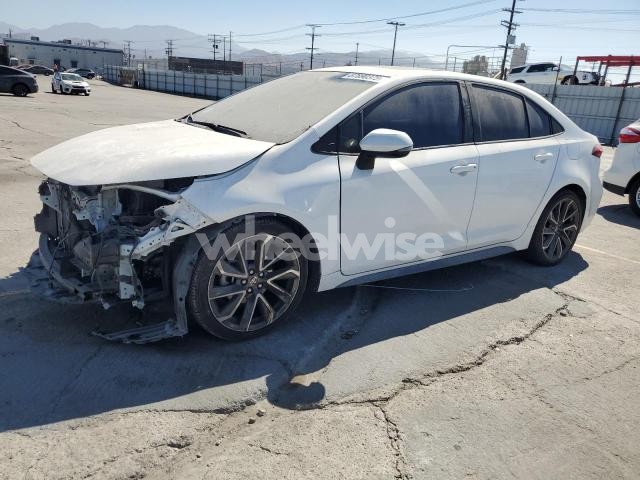 2021 TOYOTA COROLLA XSE N/A (VIN 5YFT4MCE0MP096854) main photo