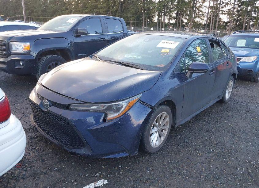 Photo 2 of 2022 Toyota Corolla LE (VIN 5YFVPMAE8NP345485)