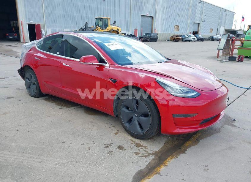 2020 Tesla Model 3 STANDARD RANGE PLUS REAR-WHEEL DRIVE/STANDARD RANGE REAR-WHEEL DRIVE (VIN 5YJ3E1EA0LF611657) main photo