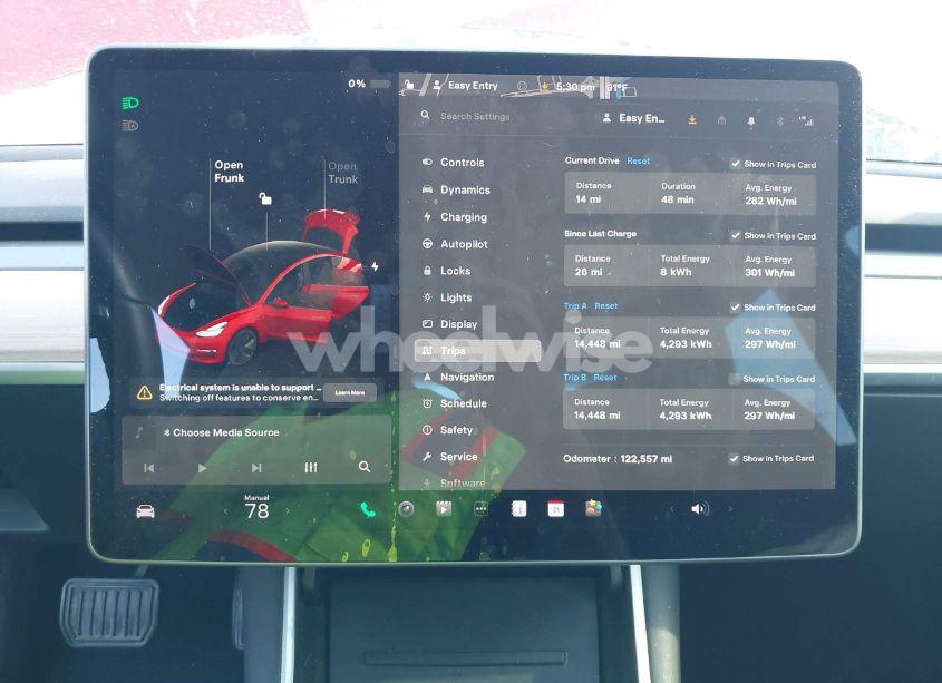 Photo 17 of 2020 Tesla Model 3 STANDARD RANGE PLUS REAR-WHEEL DRIVE/STANDARD RANGE REAR-WHEEL DRIVE (VIN 5YJ3E1EA0LF611657)