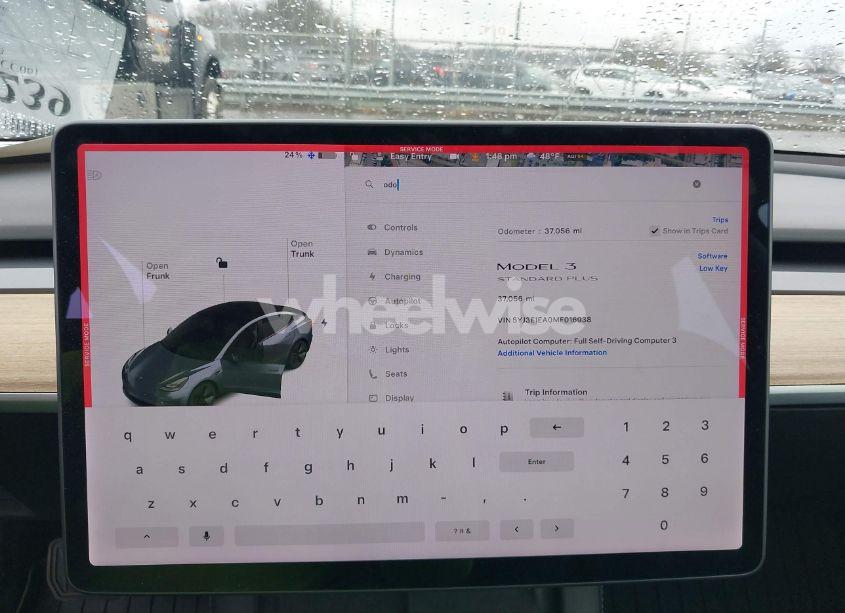 Photo 19 of 2021 Tesla Model 3 STANDARD RANGE PLUS REAR-WHEEL DRIVE (VIN 5YJ3E1EA0MF016938)