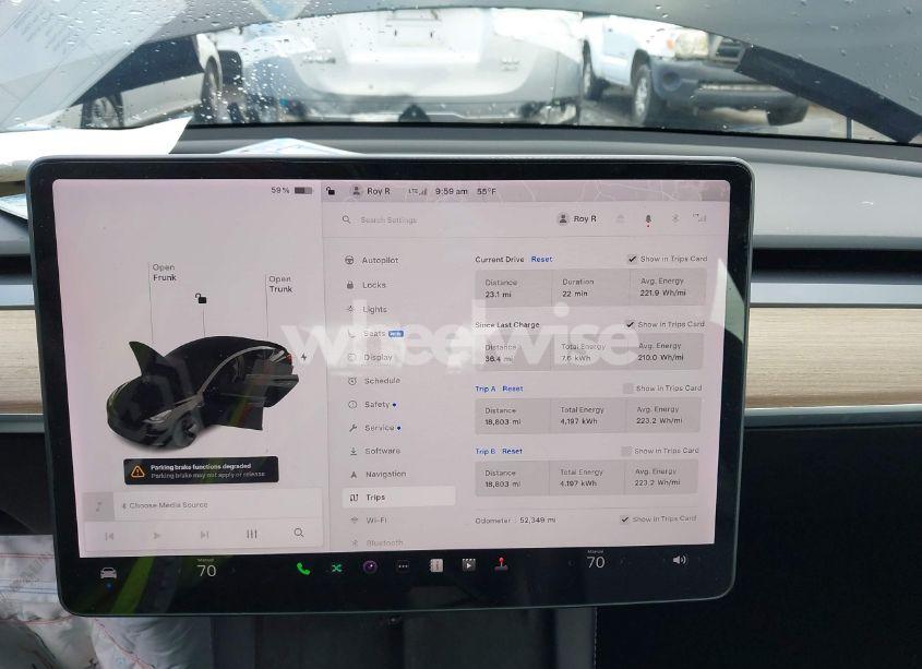 Photo 7 of 2021 Tesla Model 3 STANDARD RANGE PLUS REAR-WHEEL DRIVE (VIN 5YJ3E1EA0MF083846)