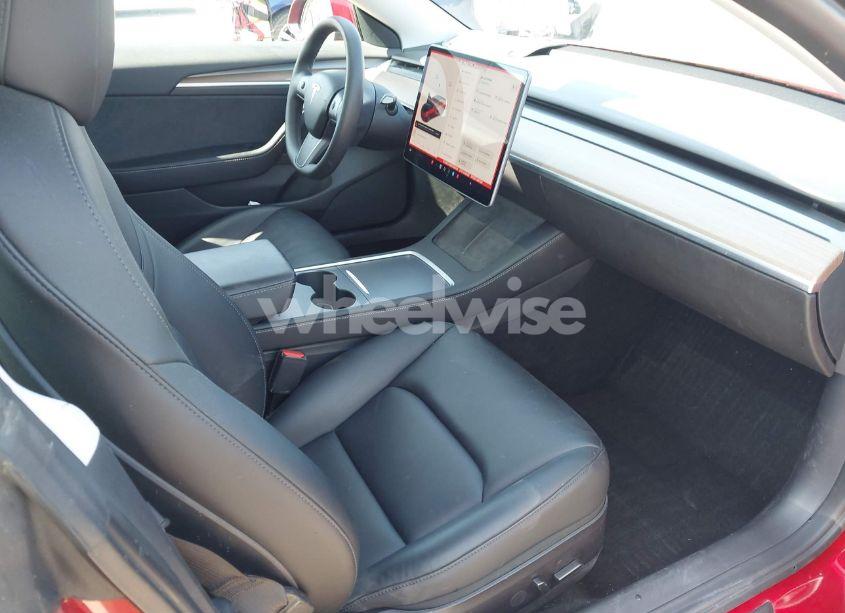 Photo 5 of 2021 Tesla Model 3 STANDARD RANGE PLUS REAR-WHEEL DRIVE (VIN 5YJ3E1EA0MF099562)