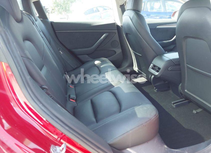 Photo 8 of 2021 Tesla Model 3 STANDARD RANGE PLUS REAR-WHEEL DRIVE (VIN 5YJ3E1EA0MF099562)