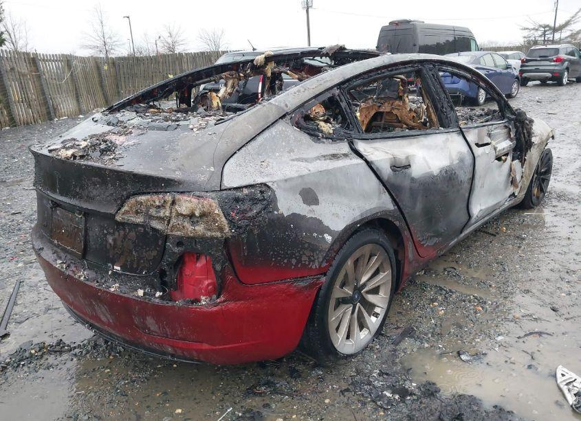 Photo 4 of 2021 Tesla Model 3 STANDARD RANGE PLUS REAR-WHEEL DRIVE (VIN 5YJ3E1EA0MF987213)