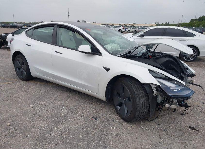 2023 Tesla Model 3 REAR-WHEEL DRIVE (VIN 5YJ3E1EA0PF383634) main photo