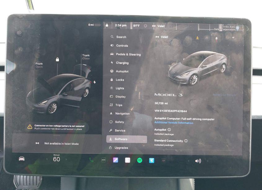 Photo 7 of 2023 Tesla Model 3 REAR-WHEEL DRIVE (VIN 5YJ3E1EA0PF431844)