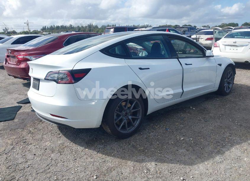 Photo 4 of 2023 Tesla Model 3 REAR-WHEEL DRIVE (VIN 5YJ3E1EA0PF504405)