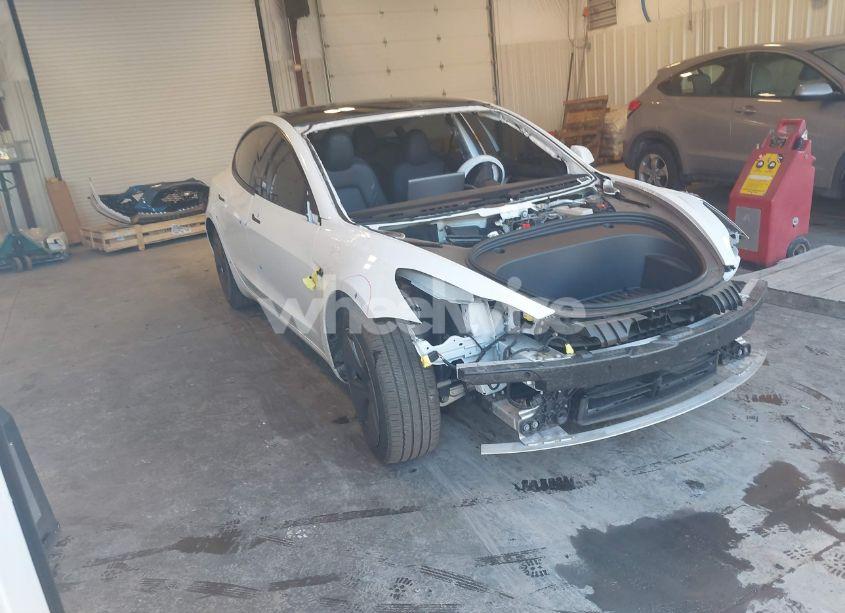 2023 Tesla Model 3 REAR-WHEEL DRIVE (VIN 5YJ3E1EA0PF508387) main photo