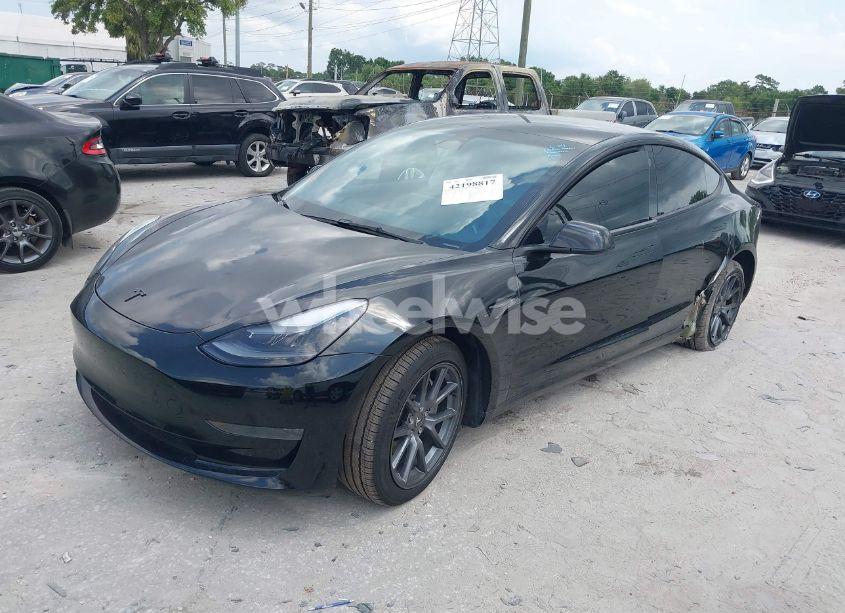 Photo 2 of 2023 Tesla Model 3 REAR-WHEEL DRIVE (VIN 5YJ3E1EA0PF571330)