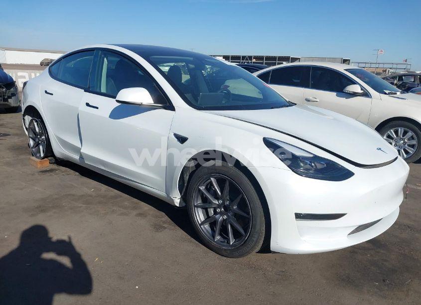 2023 Tesla Model 3 REAR-WHEEL DRIVE (VIN 5YJ3E1EA0PF614516) main photo