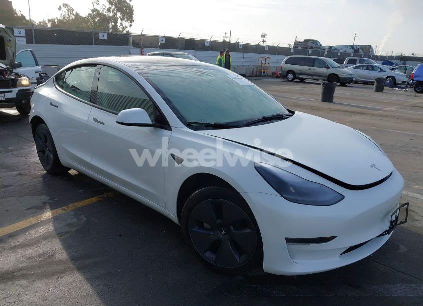 2023 Tesla Model 3 REAR-WHEEL DRIVE (VIN 5YJ3E1EA0PF646723) main photo