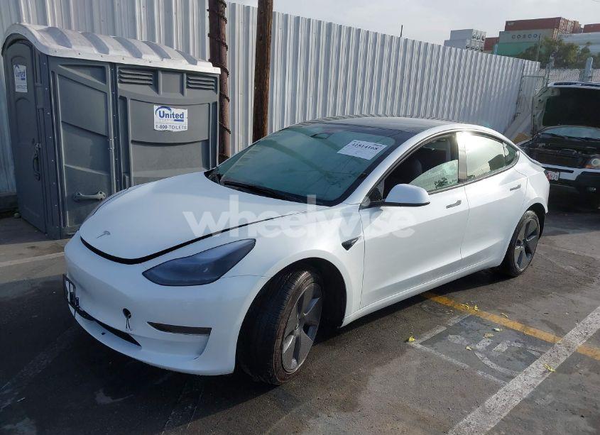 Photo 2 of 2023 Tesla Model 3 REAR-WHEEL DRIVE (VIN 5YJ3E1EA0PF646723)
