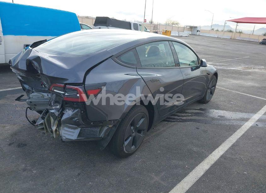 Photo 4 of 2023 Tesla Model 3 REAR-WHEEL DRIVE (VIN 5YJ3E1EA0PF665322)