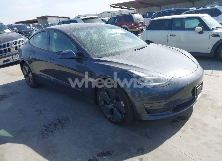 2023 Tesla Model 3 REAR-WHEEL DRIVE (VIN 5YJ3E1EA0PF693637) main photo
