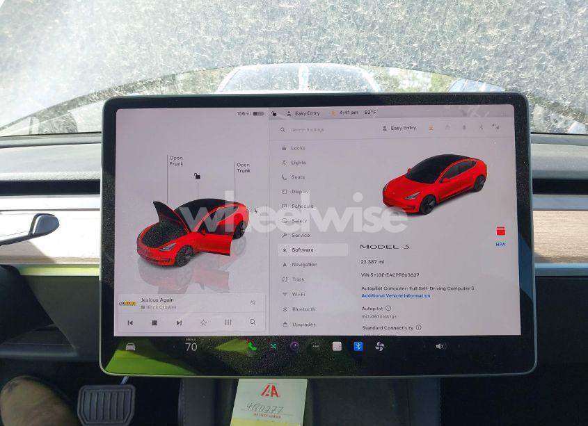 Photo 18 of 2023 Tesla Model 3 REAR-WHEEL DRIVE (VIN 5YJ3E1EA0PF693637)