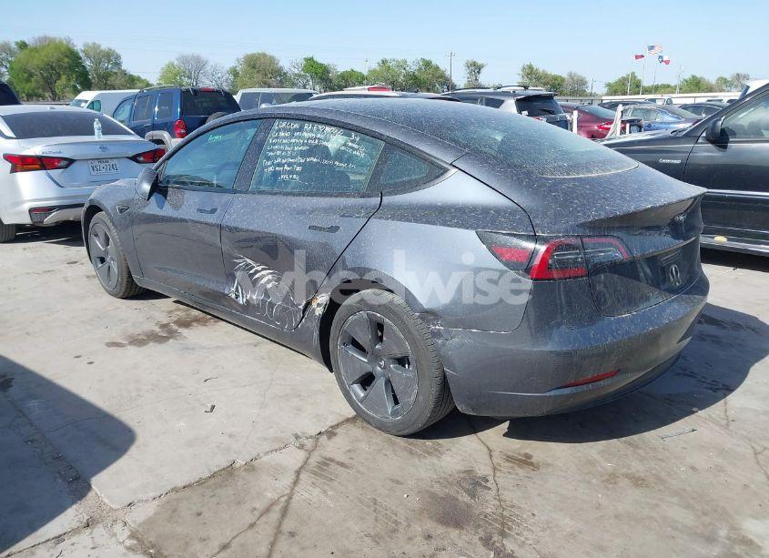 Photo 3 of 2023 Tesla Model 3 REAR-WHEEL DRIVE (VIN 5YJ3E1EA0PF693637)