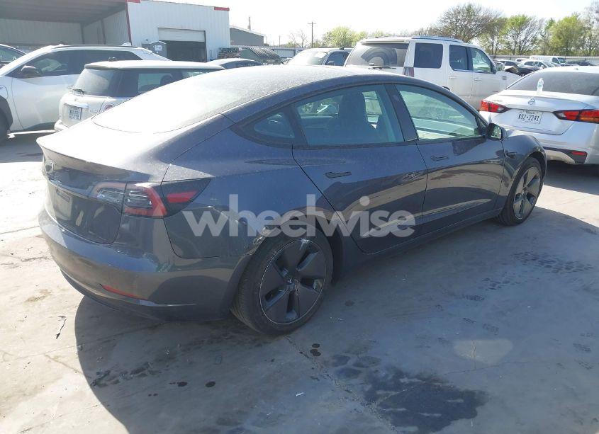 Photo 4 of 2023 Tesla Model 3 REAR-WHEEL DRIVE (VIN 5YJ3E1EA0PF693637)