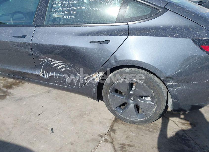 Photo 6 of 2023 Tesla Model 3 REAR-WHEEL DRIVE (VIN 5YJ3E1EA0PF693637)